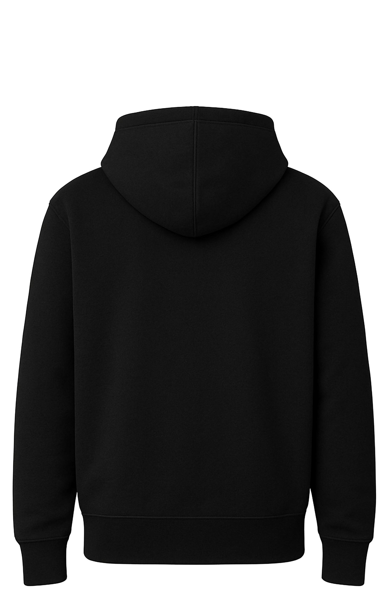 Custom Black Hoodie – Add Your Own PNG Design!