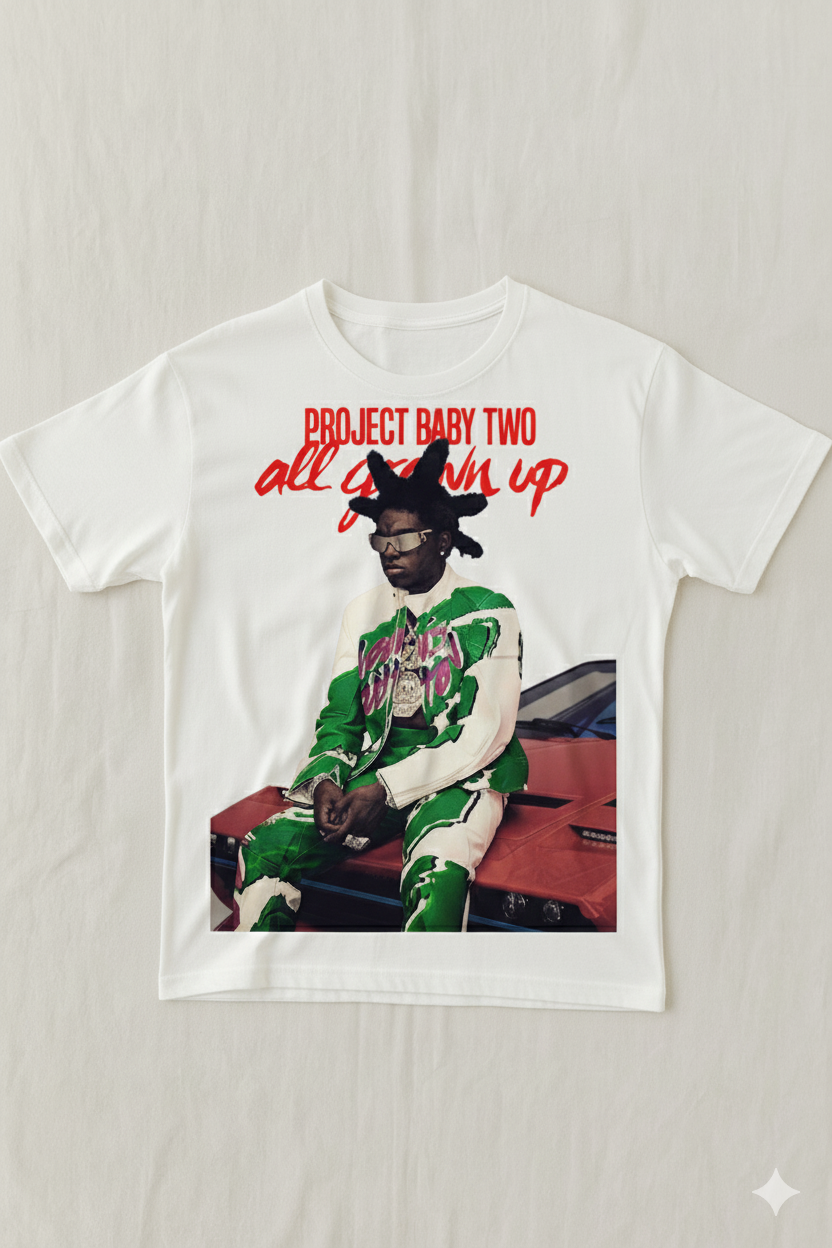 Kodak Black "Project Baby Two: All Grown Up" Tribute T-Shirt