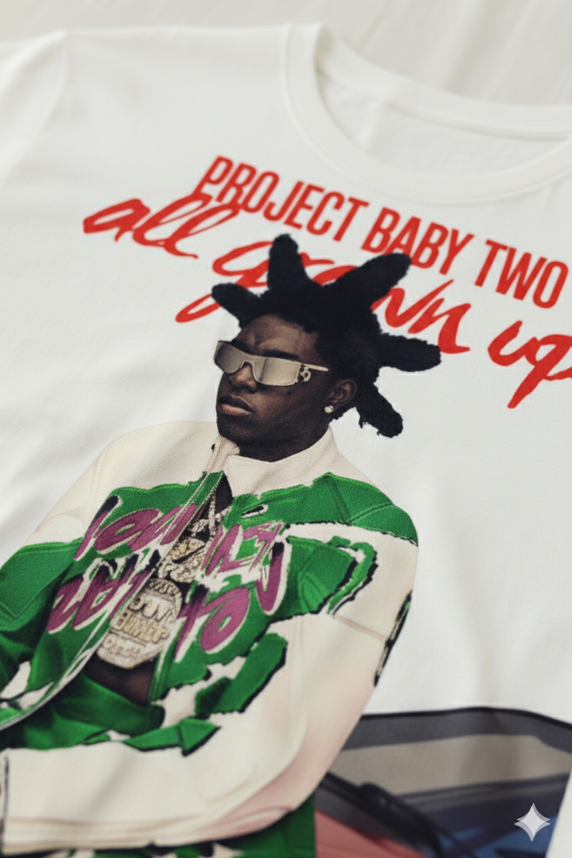 Kodak Black "Project Baby Two: All Grown Up" Tribute T-Shirt