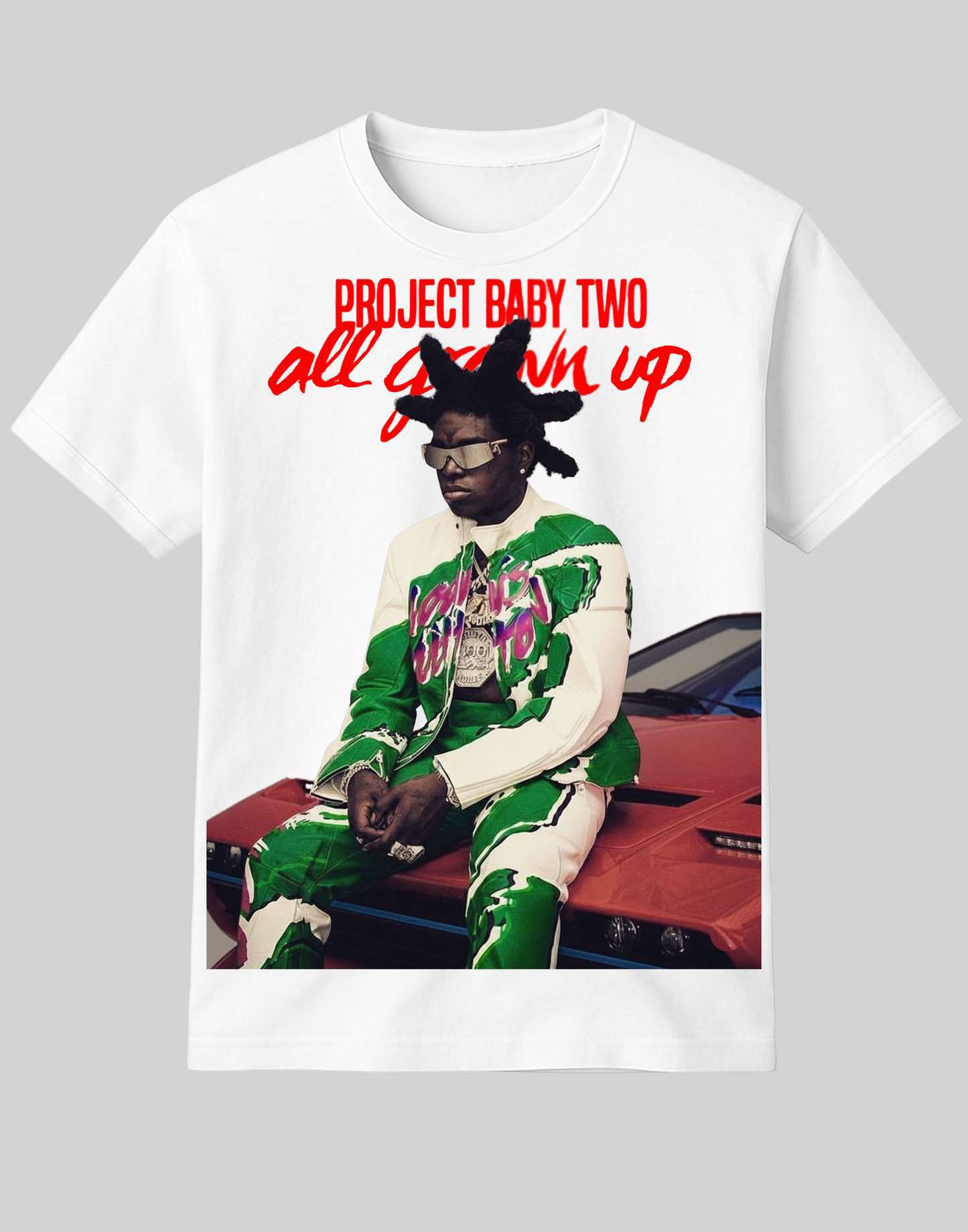 Kodak Black "Project Baby Two: All Grown Up" Tribute T-Shirt