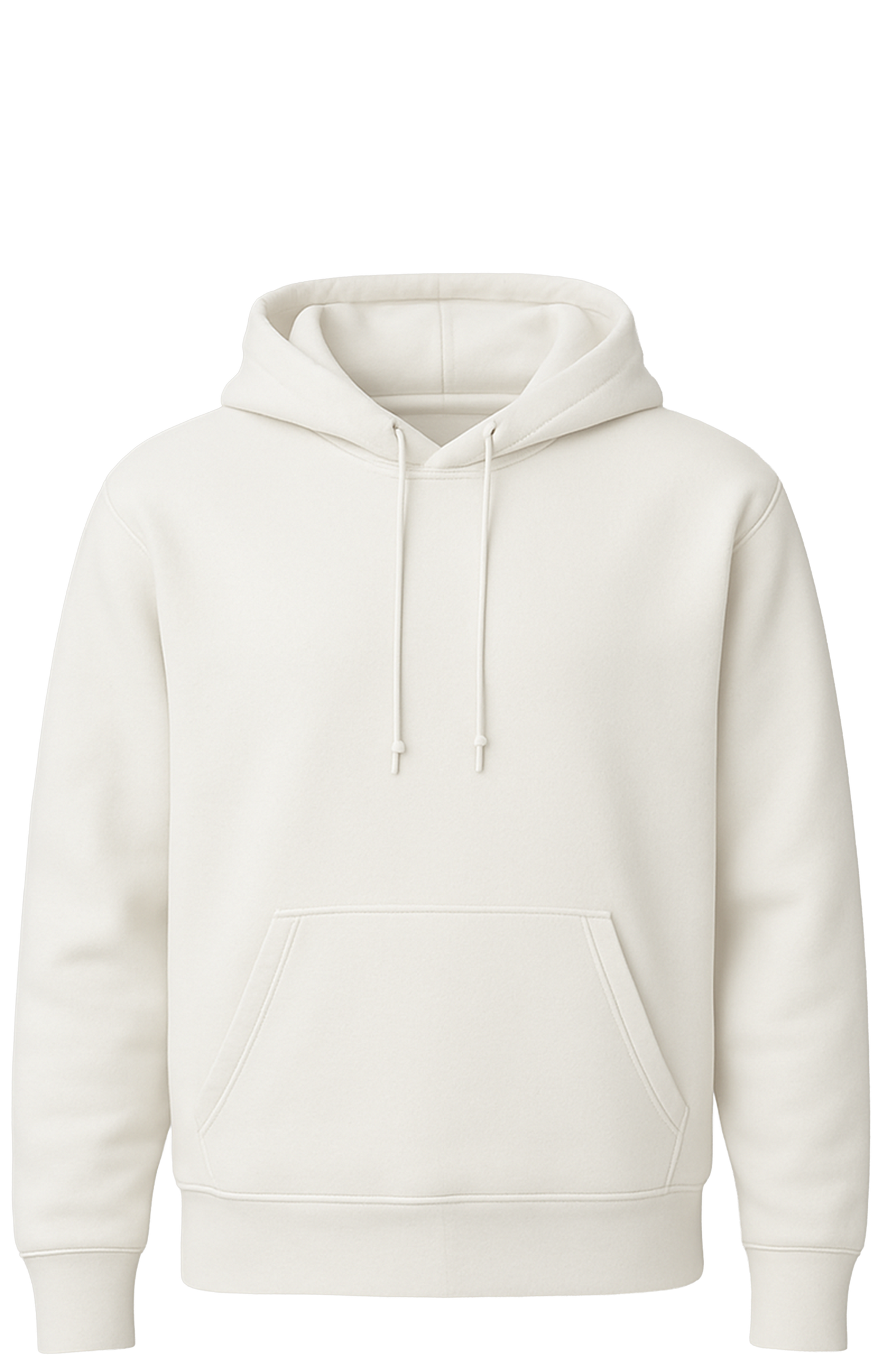 Custom White Hoodie – Add Your Own PNG Design!