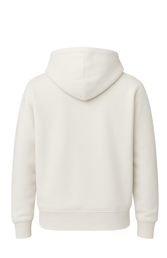 Custom White Hoodie – Add Your Own PNG Design!